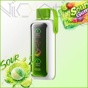پاد یکبار مصرف وزول استار آدامس ترش 20000 پاف(VOZOL star 20k Sour Bubble Gum)