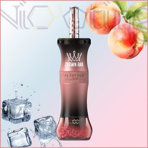پاد ویپ یکبار مصرف الفاخر کلود ایکس هلو یخ 60000 پاف(Al Fakher CloudX 60k Peach Ice)