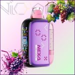 پاد یکبار مصرف نکسا پیکس مخزن شفاف انگور آبدار 35000 پاف(Nexa Pix 35k Juicy Grape)