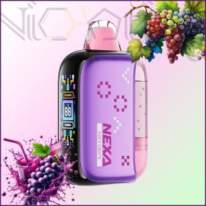 پاد یکبار مصرف نکسا پیکس مخزن شفاف انگور آبدار 35000 پاف(Nexa Pix 35k Juicy Grape)