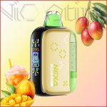پاد یکبار مصرف نکسا پیکس مخزن شفاف یخ در بهشت انبه 35000 پاف(Nexa Pix 35k Mango Slush)