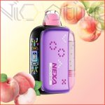 پاد یکبار مصرف نکسا پیکس مخزن شفاف هلو 35000 پاف(Nexa Pix 35k Peach Dive)