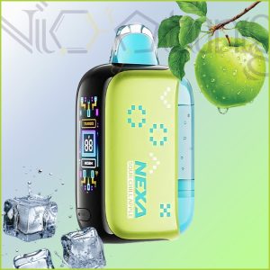 پاد یکبار مصرف نکسا پیکس مخزن شفاف سیب ترش یخ 35000 پاف(Nexa Pix 35k Sour Chill Apple)
