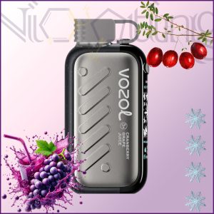 پاد یکبار مصرف وزول آیس اند سوییت ذغال اخته آب انگور 50000 پاف(VOZOL Gear Ice&sweet 50k Cranberry Grape Juice)