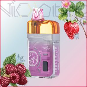پاد یکبار مصرف الف بار توت فرنگی رزبری یخ 40000 پاف(Ebcreat BC Pro 40k Strawberry Raspberry Frost)